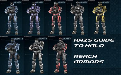 halo reach armor sets.